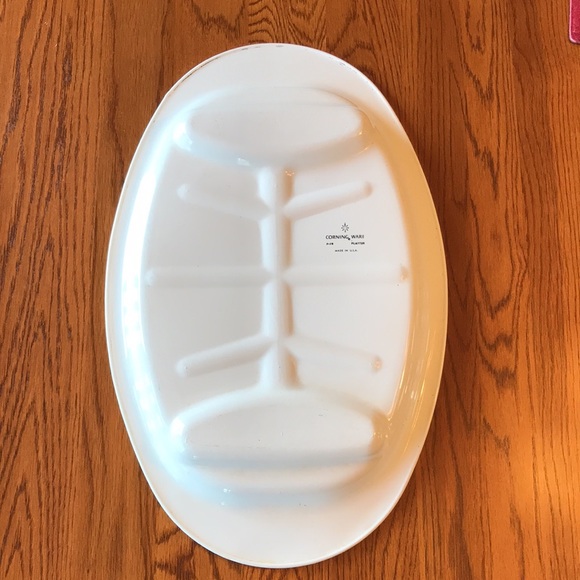 VTG Corning Ware P-19 Blue Cornflower Platter - Picture 5 of 7